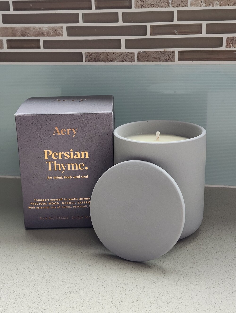 Aery Persian Thyme Scented Candle **NEW**